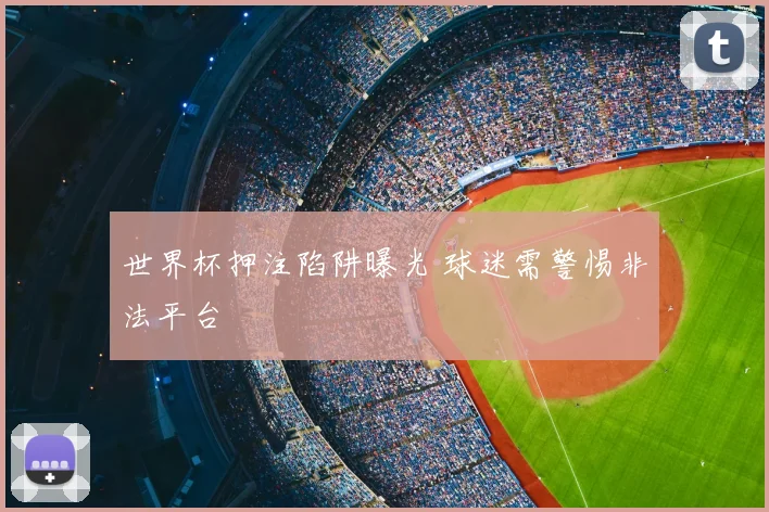 世界杯押注陷阱曝光 球迷需警惕非法平台